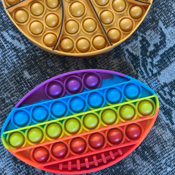 Sports Themed Popits Fidget Toy - Picture 3 of 4